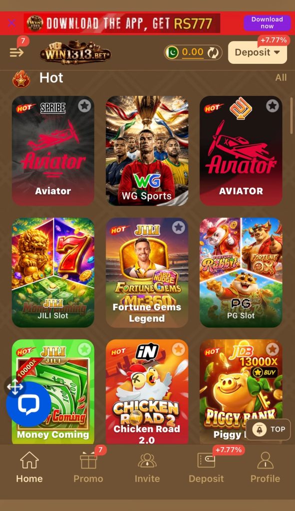 win1313bet game