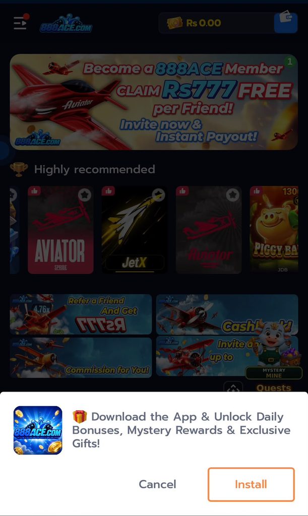 888ace game